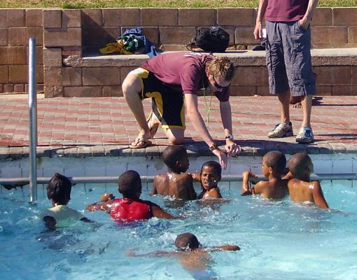 Freiwilligenarbeit im Sport in Südafrika